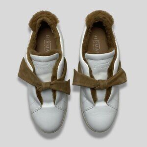 Alexandre Birman Shearling Sneakers Size 38